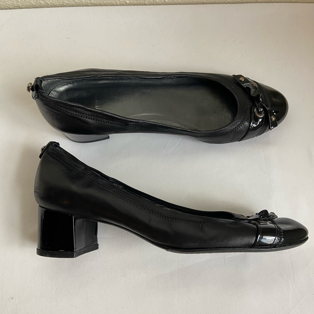 Stuart Weitzman chunky heels